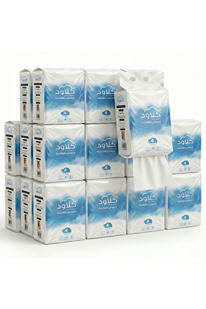 CLOUD Small Hanging Tissues – 20 Packs x 600 Tissues | 4 Layers with High Abs...