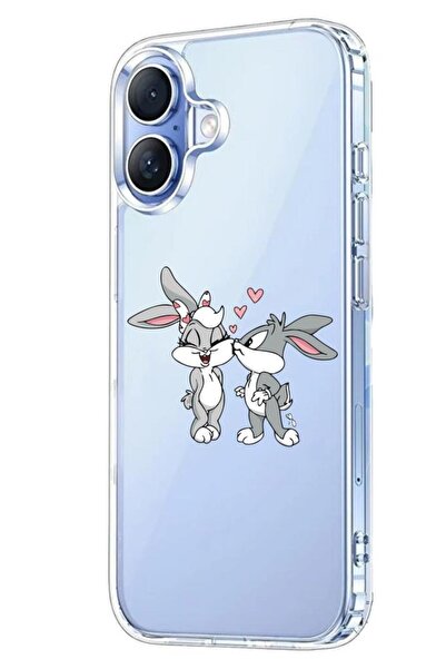Luxury Clear Silicone Case with iPhone 17 Case Pattern
