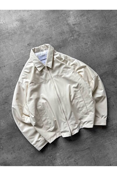 ZAGMEN Erkek Deri Ceket Premium