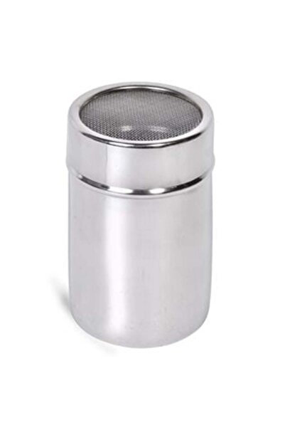 OEM Metallic Container with Sifter for Powdered Sugar 7 x 9.5 cm