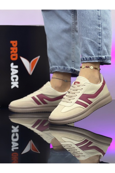 PRO JACK Beige Black Orthopedic Daily Women's Senaker Shoes