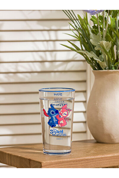 LC Waikiki I Lilo & Stitch Printed Glass Cup 570 ml from Freezen Store