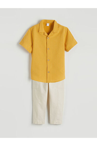 LC Waikiki Produse de excepție din Freezen Store I cu dungi Cămăși și pantalo...