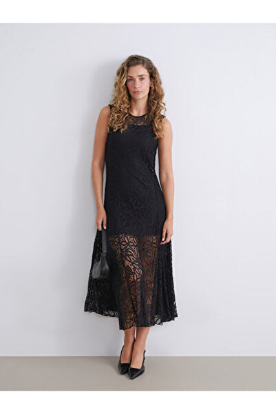 LC Waikiki Unique Products from Freezen Store I Zero Roba Collar Lace Dress