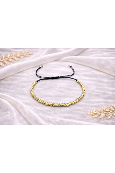 Handmade Bratara reglabila de lux Full Gold