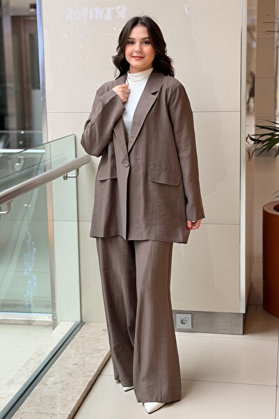 Ceremony Metal D Tokalı Safari Palazzo Pantolon