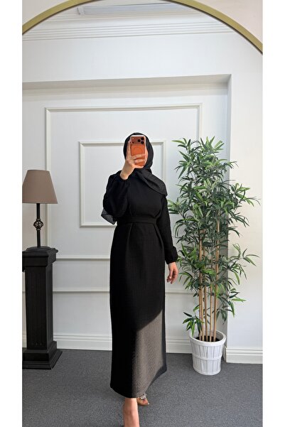 Nisa Nalbantoğlu Tweed Hijab Dress