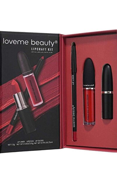 Loveme مجموعة مكياج شفاه متكاملة من بيوتي