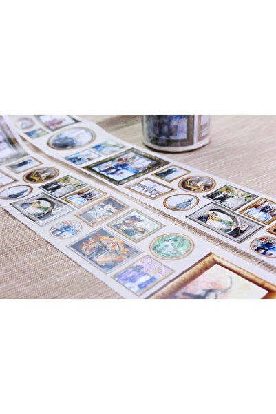 İthal K9-50cm ταινία washi με θέμα τον δάσος και τον κινηματογράφο