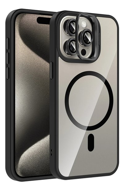 Joko غطاء MATRIXZN لهاتف iPhone 15 Pro Max مع عدسة Remim وحامل Magsafe (23482...