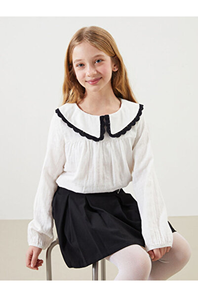 LC Waikiki Timeless Clothing & Zamansız Seçimler Bebe Roba Yaka Kız Çocuk Bluz