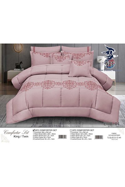 NCC Luxury embroidered bedspread - 8-piece set - double size - 240x260