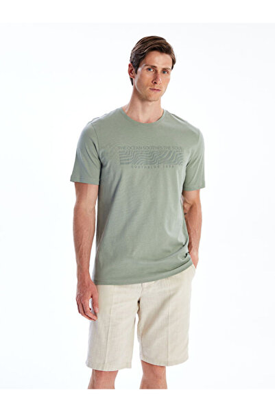 LC Waikiki منتجات فريزن ستور التي لا مثيل لها I تي شيرت رجالي من القطن الممشط...