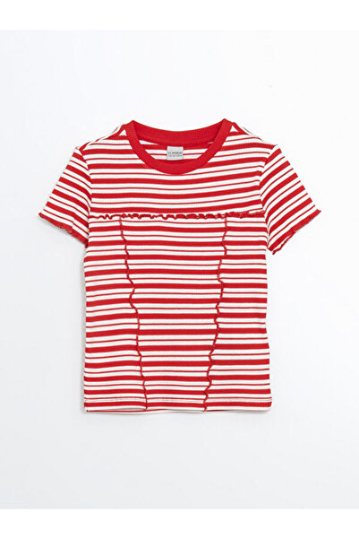 LC Waikiki منتجات فريزن ستور التي لا مثيل لها I تي شيرت بناتي بياقة صفرية من ...