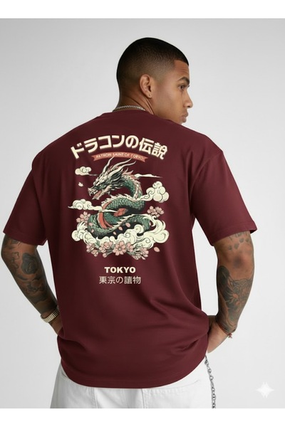 VEK Oversize T-Shirt Patron of Tokyo Japan Design