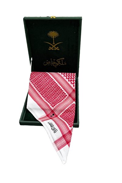 Gerenic Eid Pride Royal Special English 100% Cotton Shemagh Presented in a Gi...