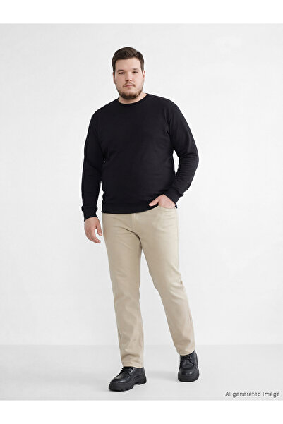 LC Waikiki Ανδρικό τζιν παντελόνι σε μπεζ χρώμα 779 με κανονική εφαρμογή