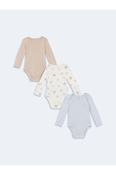 LC Waikiki RMZ GİYİM FARKIYA زيرو روبا ياقة طويلة الأكمام مطبوعة للأولاد الصغ...