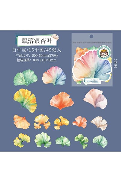 İthal ملصق أوراق الشجر P7-45 قطعة
