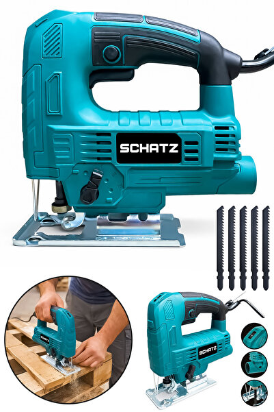 Schatz 550W Sjs Metal Şanzıman 5 Kademe Devirli Pandül Ayarlı Bakır Sargılı D...