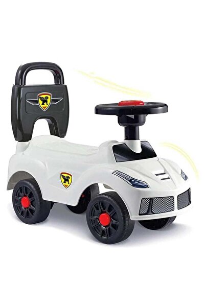 Mini Baby لعبة سيارة تونغ تشي للأطفال مع عجلة قيادة ومسند ظهر