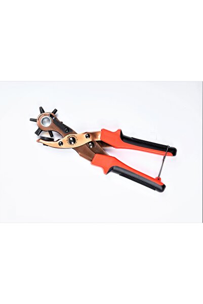 silky glows Belt Leather Punching Pliers 6 Different Oval and Round Holes
