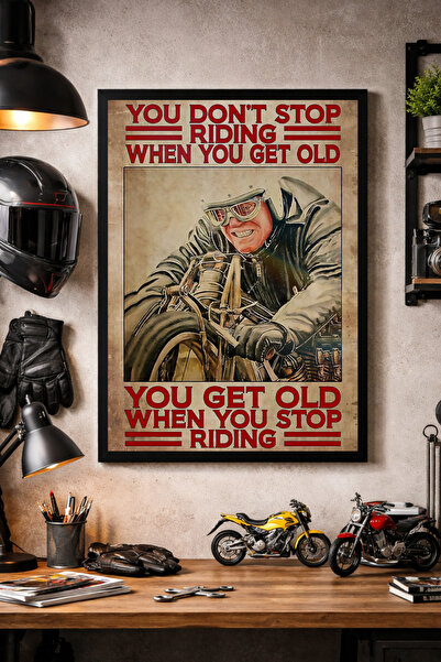 Turkish Riders Μην σταματάτε να οδηγείτε / Υψηλής ποιότητας εκτύπωση UV σε MD...