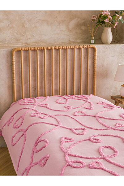 LC Waikiki UZG STORE'dan Stil Sahiplerine Kalp Nakışlı Yatak Örtüsü 130x170 cm