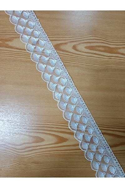 DANTEL Güpür Fransız Tül Fisto Krem - 8,50 mt.