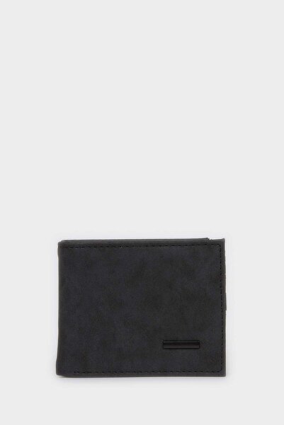 DeFacto Men's Faux Leather Wallet H0238Axns