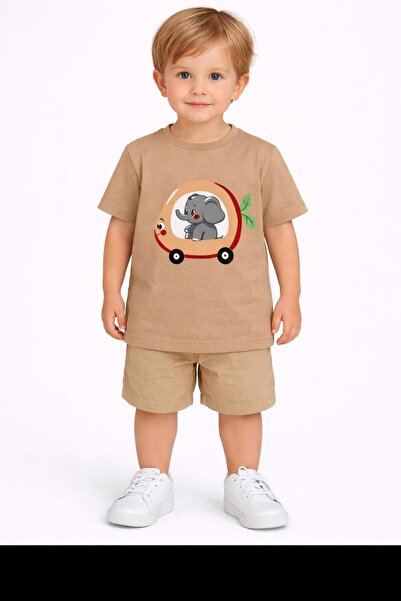 Yale Kids تي شيرت مطبوع للأولاد من عمر 1-4 سنوات
