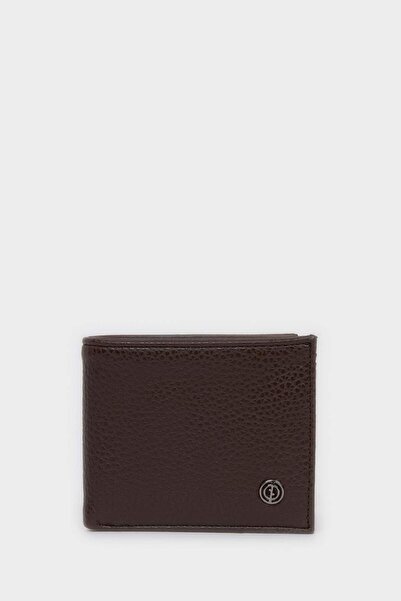 DeFacto Men's Faux Leather Wallet H0236Axns