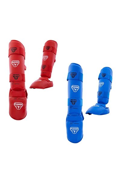 PUNOK WKF Onaylı Karate Kaval-Ayak Koruyucu (Shin-Step Guard)