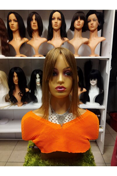 Gerçek Efsane Kahküllü Orta kumral gerçek saç tepelik