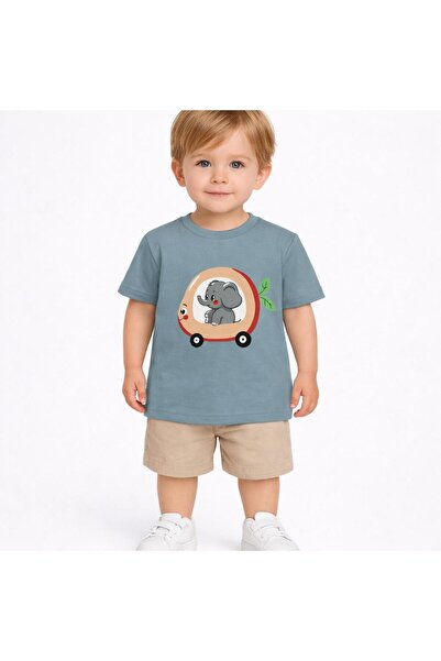 Yale Kids 1-4 Years Old Boy's Printed T-Shirt