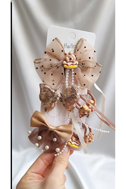 LO ADORO 7 bucăți agrafe de păr Capybara pentru fete, ACCESORII DE PĂR