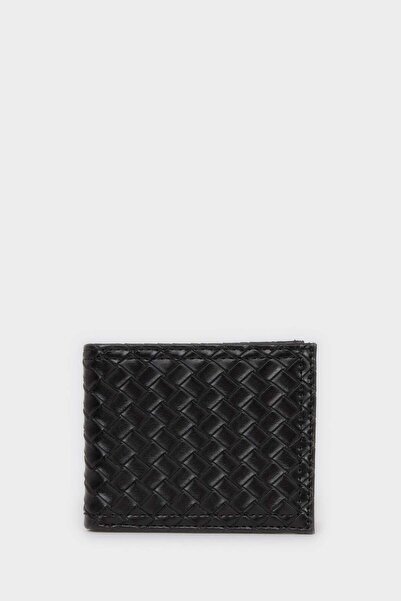 DeFacto Men's Faux Leather Wallet H0232Axns