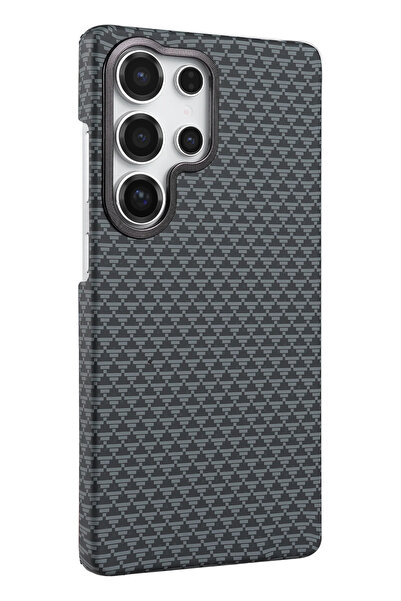 FREEDOM STOREE غطاء MagSafe الجديد لهاتف Samsung Galaxy S26 Ultra Vega - رمادي