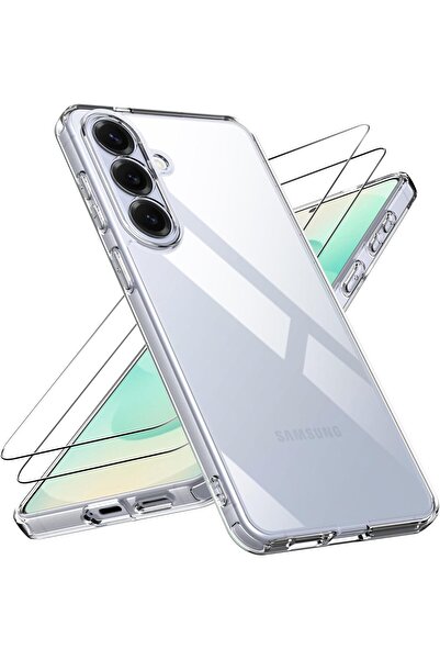 Rivor Galaxy S26 Plus Compatible Case with Camera Protrusion Transparent Sili...