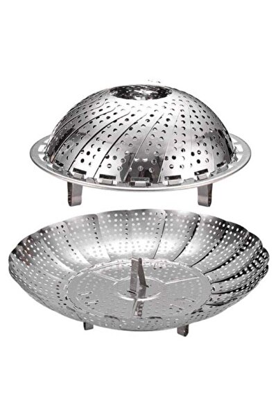 Sweet Home Steamer Basket for Cooking, Folding Expandable Steamers, Fit Vario...