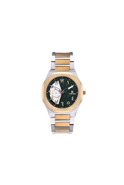 Louis Nice Men's Steel Watch in Silver and Gold