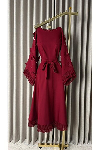 SandIfashion Barbie dress embroidered with Lezz and Barbie roses