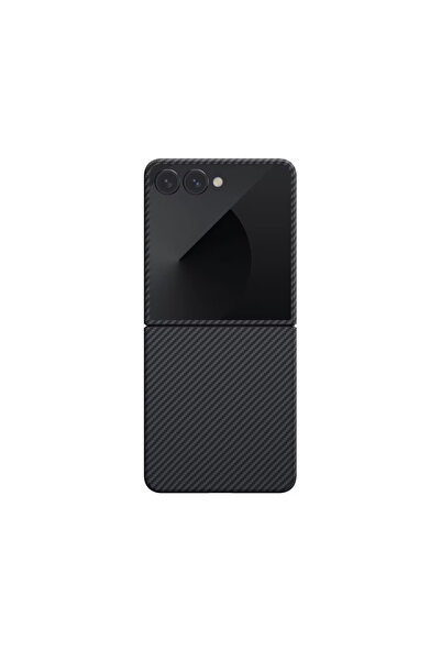 PITAKA Husa Ultra-Slim Case pentru Samsung Galaxy Z Flip 7, negru/gri