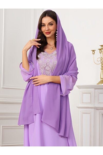 Noon Noora Solid Color Chiffon Hijab Headscarf