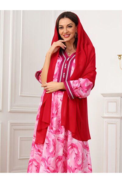 Noon Noora Solid Color Chiffon Hijab Headscarf