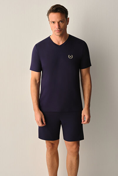 SUWEN Mr. Men Şort Pijama Takımı