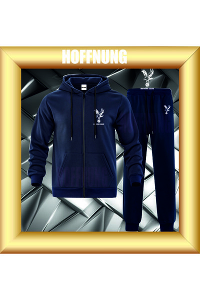 HOFFNUNG Unisex Casual Tracksuit Set League Outdoor Full Zip