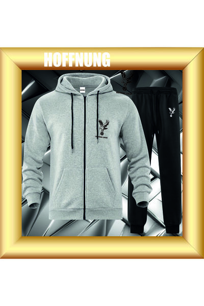 HOFFNUNG Unisex Casual Tracksuit Set League Outdoor Full Zip