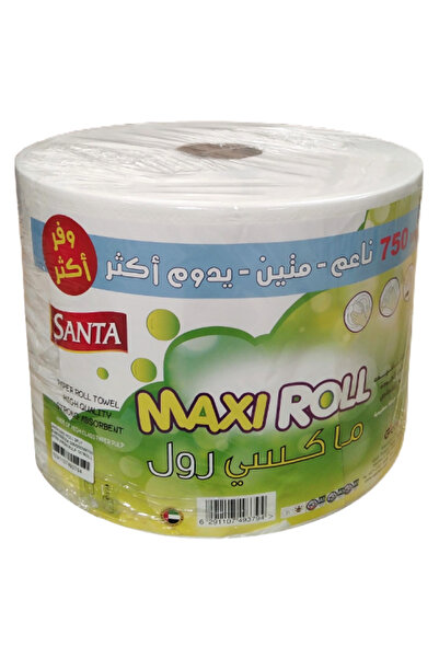 GCCE SANTA Maxi Roll, 2-Ply Toilet Paper Roll, 750 Sheets