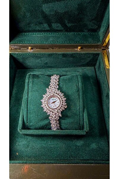 rive.jewelry Lüks Kadın Kol Saati Taş Detaylı – 3 Yıl Garantili Özel Model